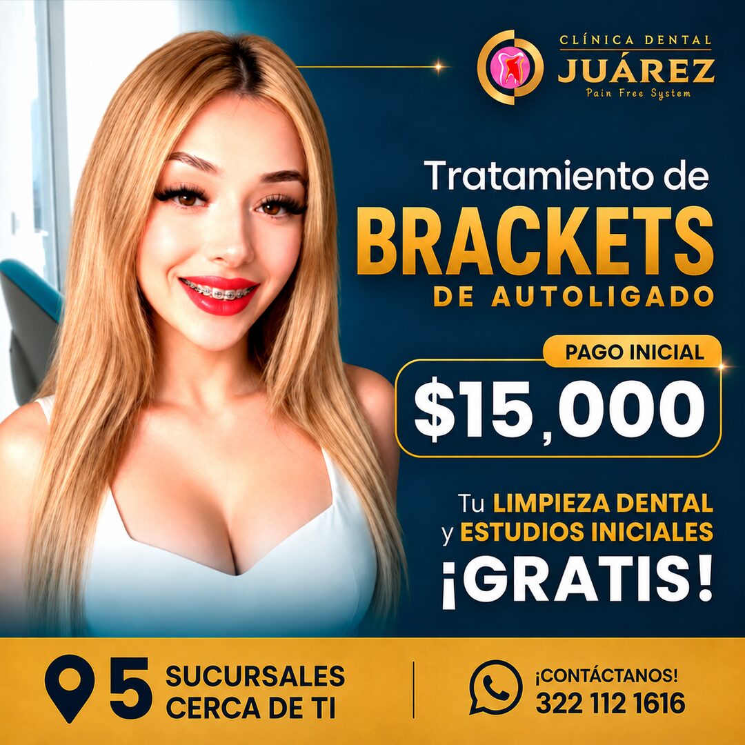 Braces promotion with an initial payment of $4,599, including a free dental cleaning and initial studies